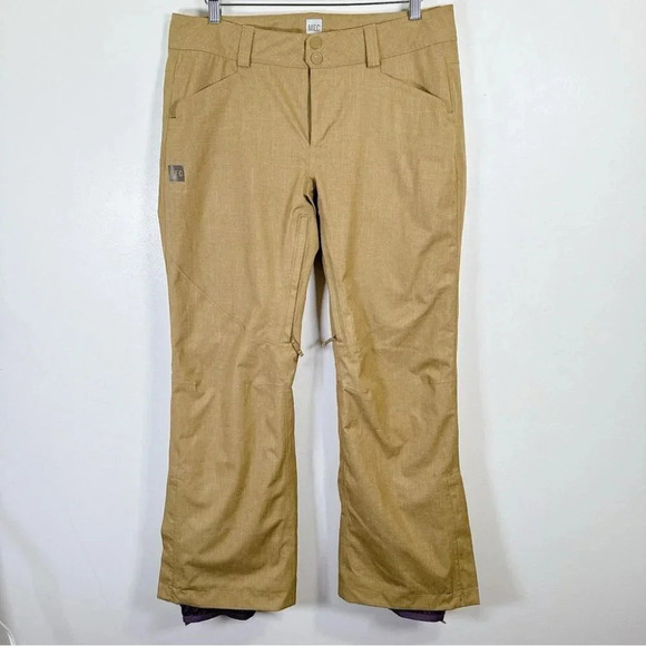 MEC Fine Line Tan Color Ski  Snowboarding Pant - Picture 2 of 16